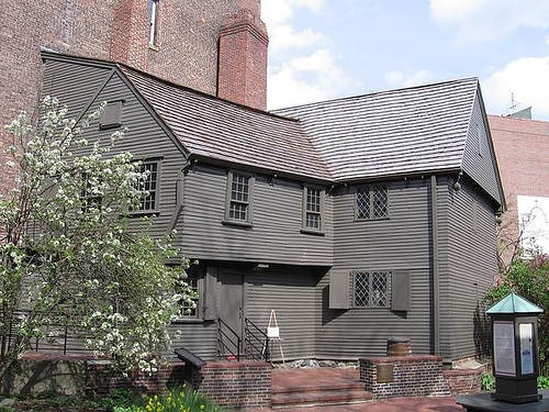 Boston's freedom trail: Paul Revere House