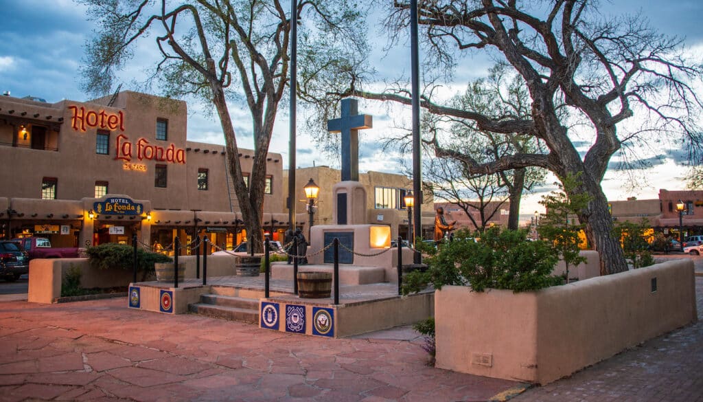 Taos Plaza and Kit Carson Park Great Runs