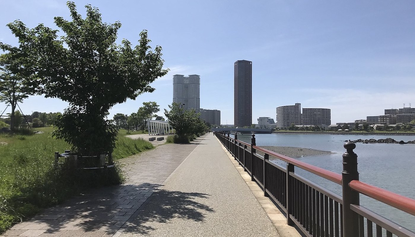 Kashiihamakita Park / Island City Park - Great Runs