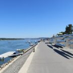 Danube River path, Belgrade