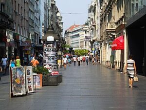 Knez Mihailova street, Belgrade