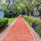 Running Path Along Sanya Bay